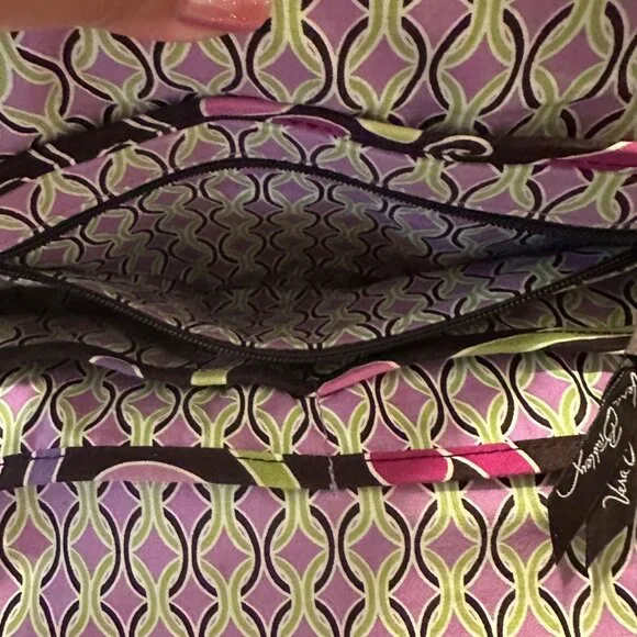 Vera Bradley Floral Bag With Clasp - Picture 15 of 16